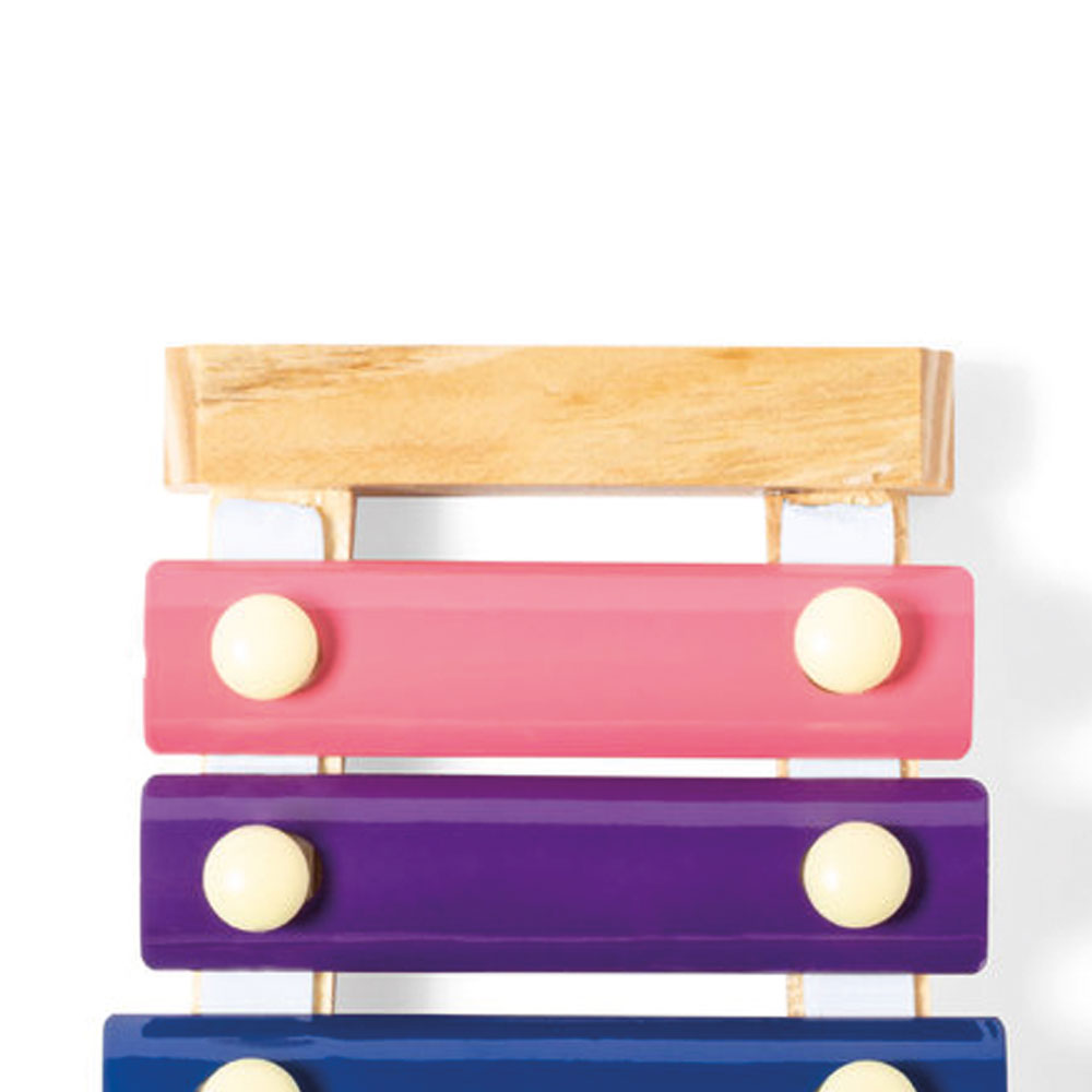 Xylophone Enfant en bois colorés 8 notes