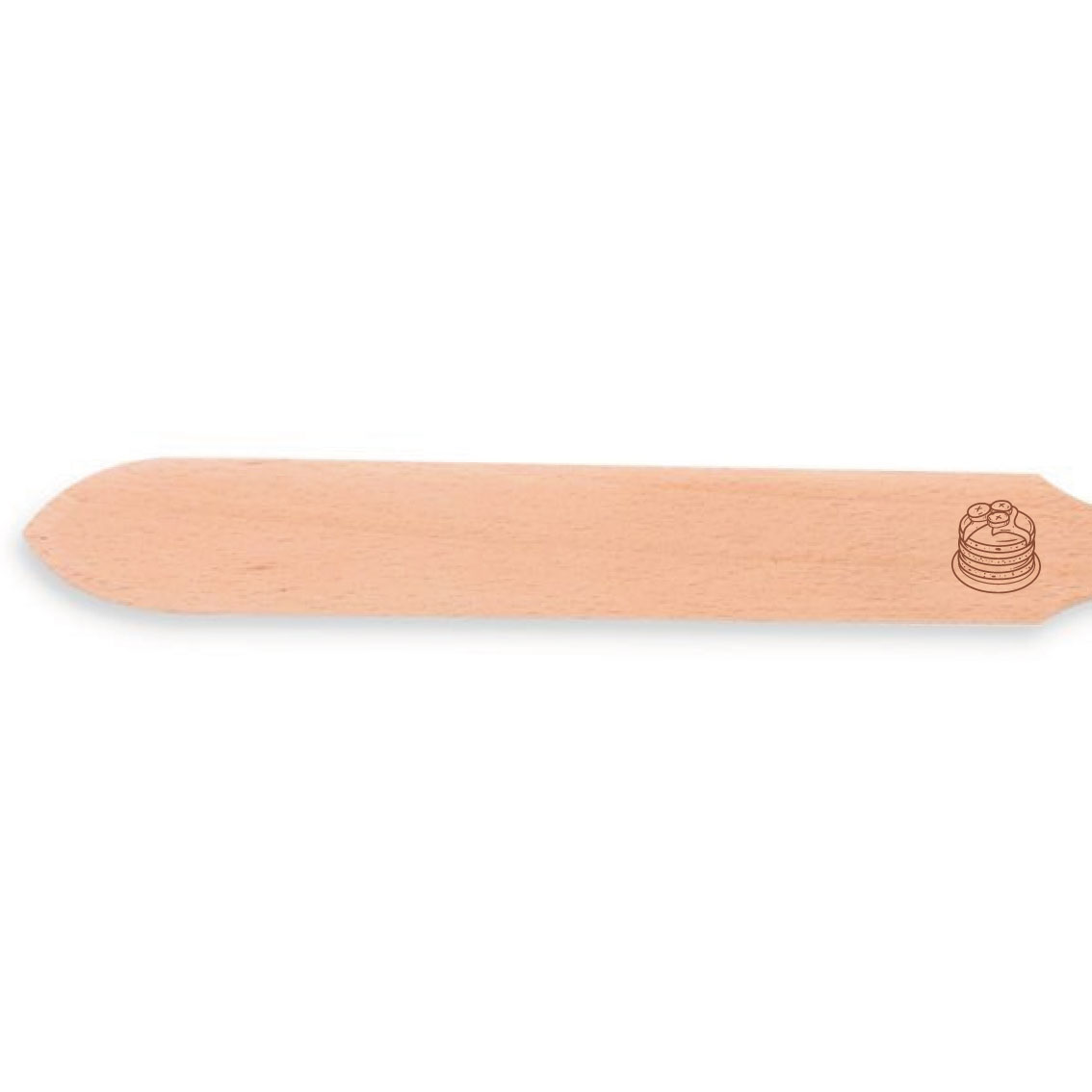 Grande spatule à crêpes personnalisée Les meilleures crêpes de Maman