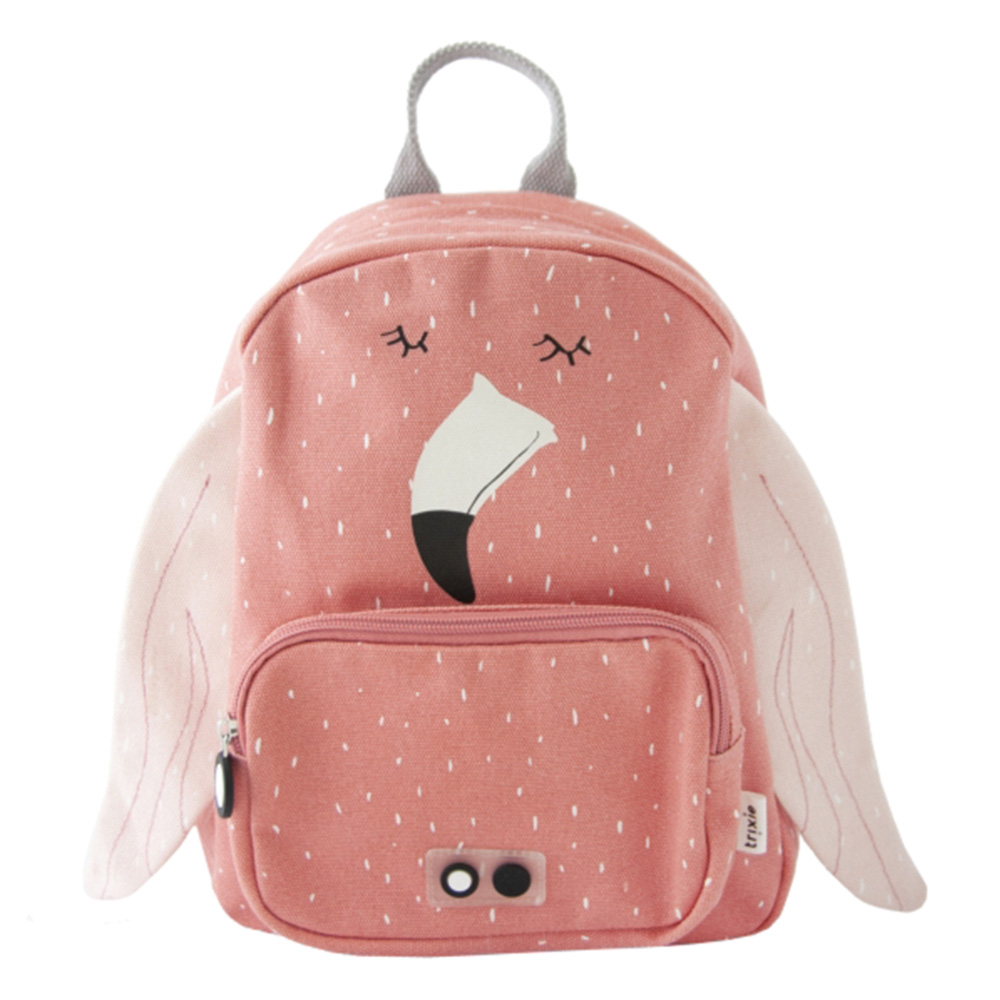 Sac à Dos Enfant 3-8 Ans - Motif Chouette Mignon - Bretelles Réglables Et Rembourrées - Poche Principale + Poches Latérales - Étiquette Nominative