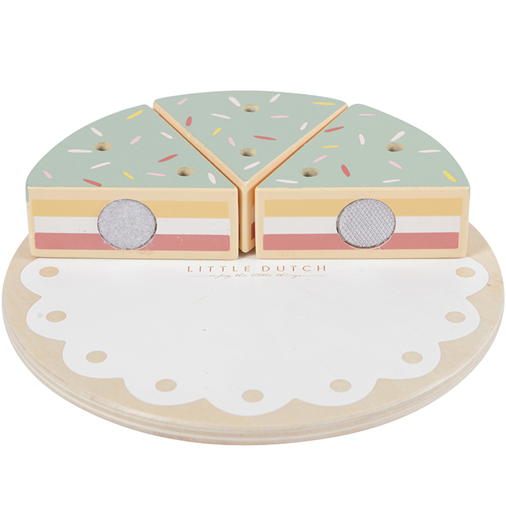 Gâteau d'anniversaire en bois - Little dutch – Comptoir des Kids